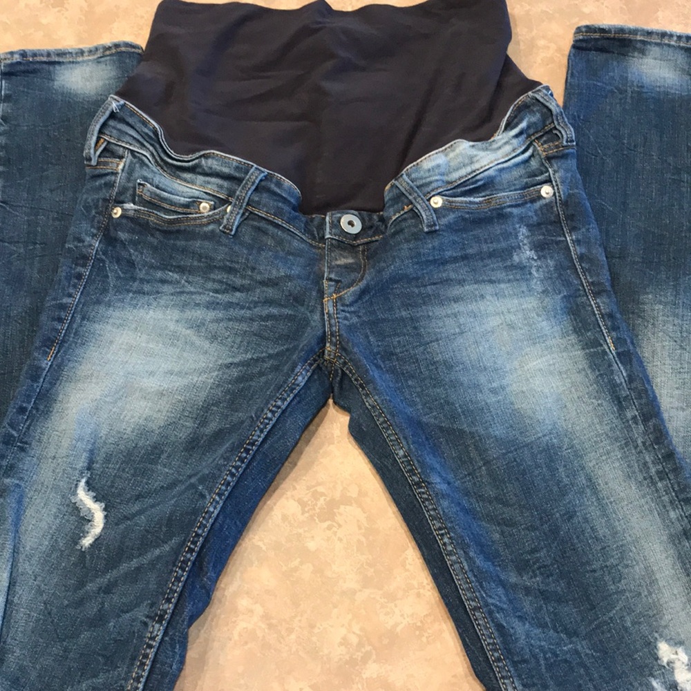 MAMA maternity skinny jeans